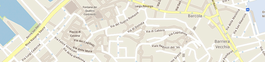 Mappa della impresa fantuzzi tullio a TRIESTE