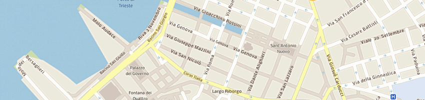 Mappa della impresa ditta emilio cesca di oblak roberto a TRIESTE