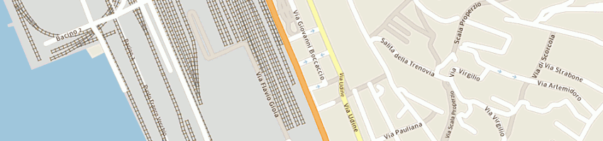 Mappa della impresa legend pub di lizzul roberto e c snc a TRIESTE