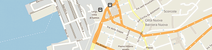 Mappa della impresa derossi liviano a TRIESTE