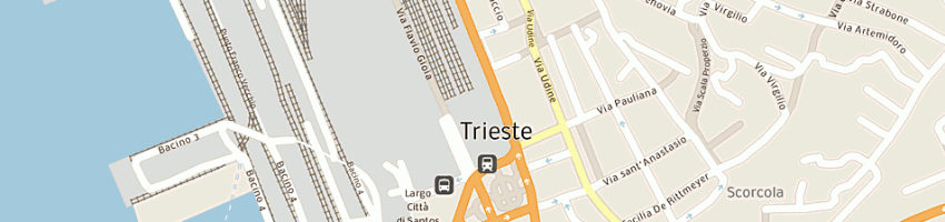 Mappa della impresa maccorp italiana spa a TRIESTE