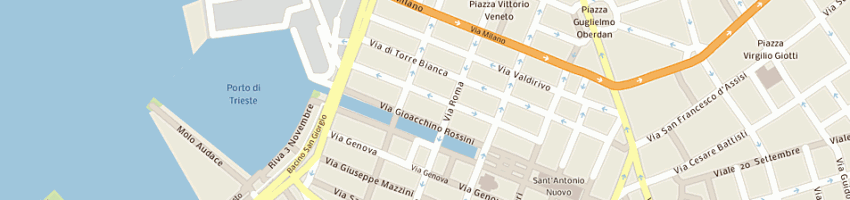 Mappa della impresa italgrip srl a TRIESTE