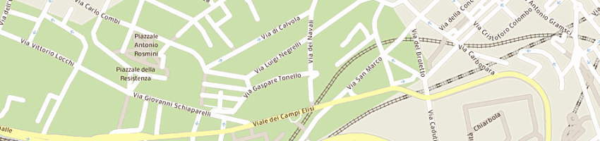 Mappa della impresa salone laura a TRIESTE