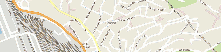 Mappa della impresa salone lucj a TRIESTE