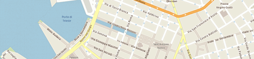 Mappa della impresa cesi di cesarello roberto a TRIESTE