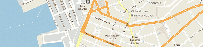 Mappa della impresa dotcom srl a TRIESTE