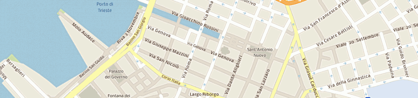 Mappa della impresa ada chic a TRIESTE