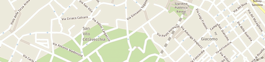 Mappa della impresa stella del mare casa dell'accoglienza a TRIESTE