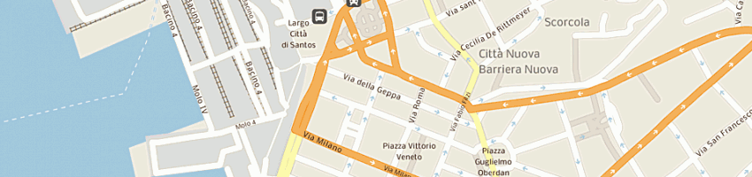 Mappa della impresa autofficina elettrauto europa a TRIESTE