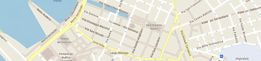 Mappa della impresa maff srl a TRIESTE