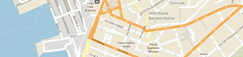 Mappa della impresa gurrieri ezio a TRIESTE