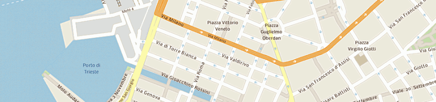 Mappa della impresa casa di riposo teresiana sdf di offer - adler e celic a TRIESTE