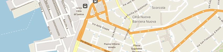 Mappa della impresa hua da di wu yong chai a TRIESTE