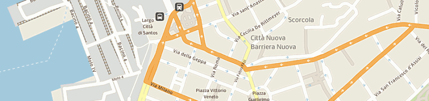 Mappa della impresa centro studi di informatica applicata e trasporti - srl - in forma abbreviat a TRIESTE