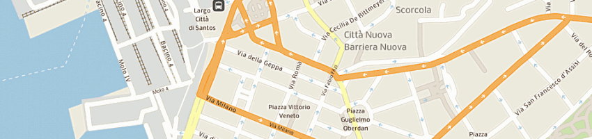 Mappa della impresa candotti anna maria a TRIESTE