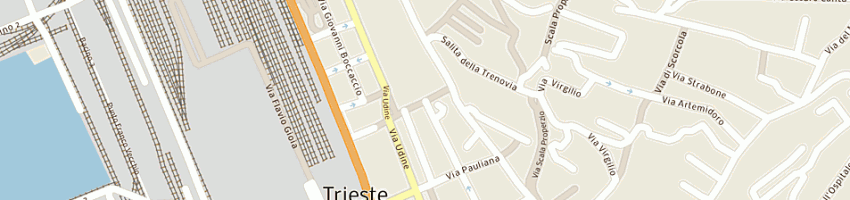 Mappa della impresa domus lucis gina e giorgio sanguinetti a TRIESTE