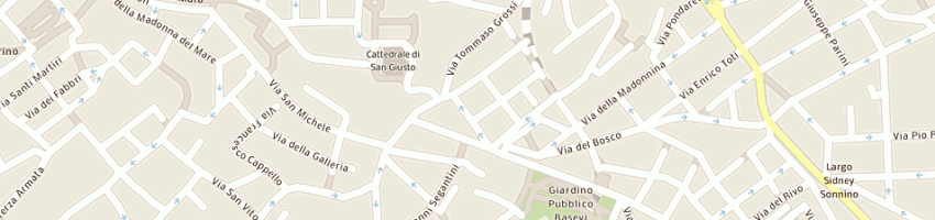 Mappa della impresa lisi antonio a TRIESTE