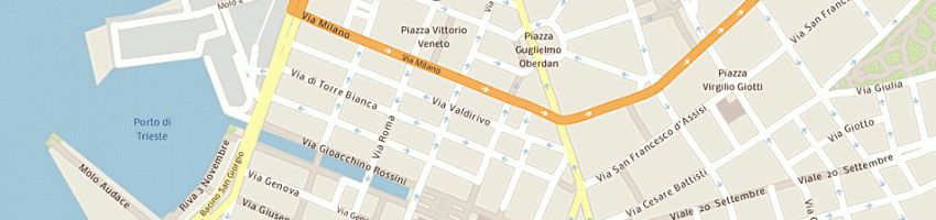 Mappa della impresa duemilauno agenzia sociale societa' cooperativa sociale - onlus a TRIESTE