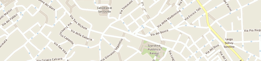 Mappa della impresa mezgec giuseppe a TRIESTE
