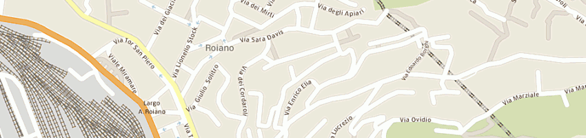 Mappa della impresa de monte flli a TRIESTE