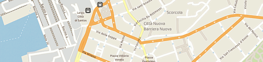 Mappa della impresa geic lorenzo e medici giulio snc a TRIESTE