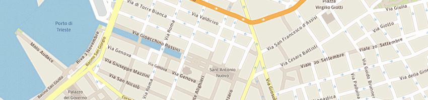 Mappa della impresa ciak di ricciardi elena a TRIESTE