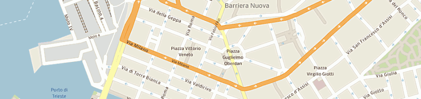 Mappa della impresa igma snc a TRIESTE