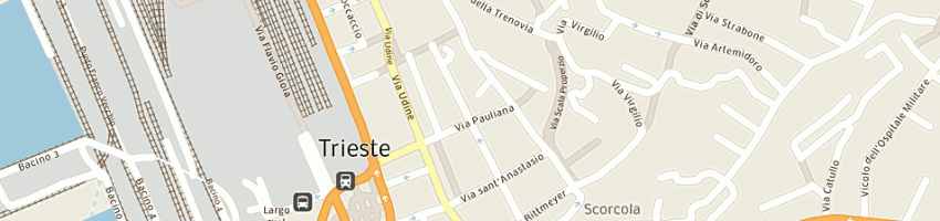 Mappa della impresa tec trieste engineering company sas a TRIESTE