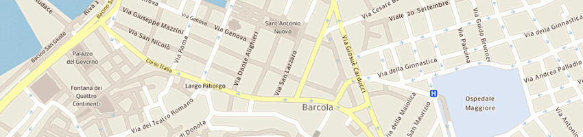 Mappa della impresa norma srl a TRIESTE
