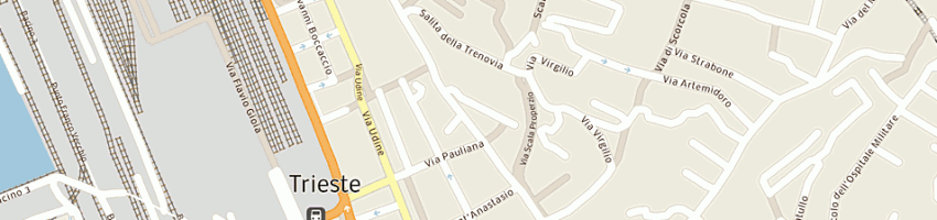 Mappa della impresa doliak egon a TRIESTE