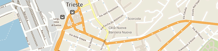 Mappa della impresa erboristeria tutto salute - salus in herbis a TRIESTE