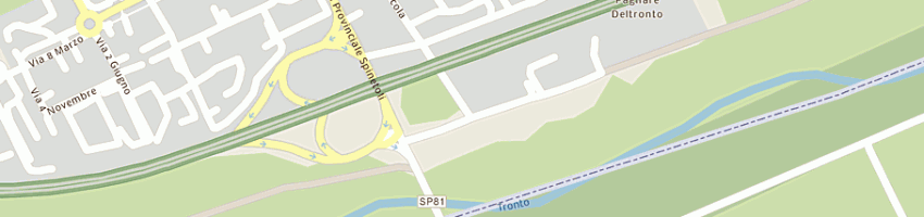 Mappa della impresa metec srl a SPINETOLI