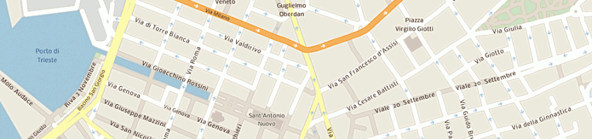 Mappa della impresa banca monte dei paschi di siena spa a TRIESTE
