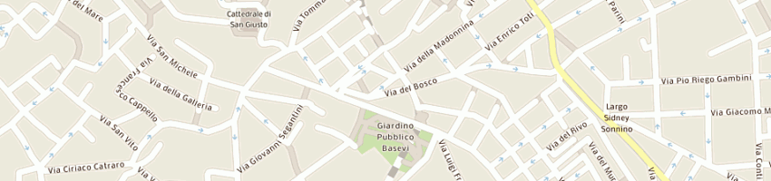 Mappa della impresa agenzia auto moto nautica futura a TRIESTE