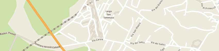 Mappa della impresa comune di trieste strutture per anziani a TRIESTE