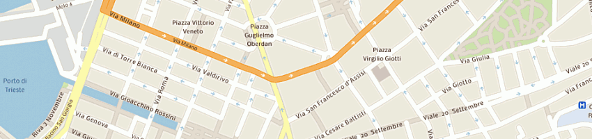 Mappa della impresa mobexport srl a TRIESTE