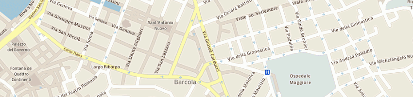 Mappa della impresa novita' a TRIESTE