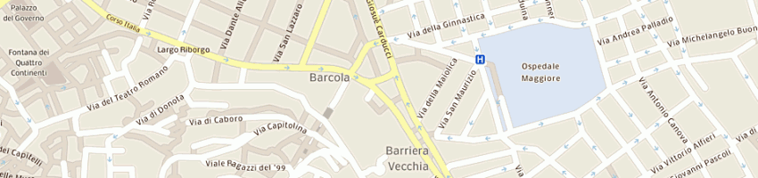 Mappa della impresa scropetta ezio a TRIESTE