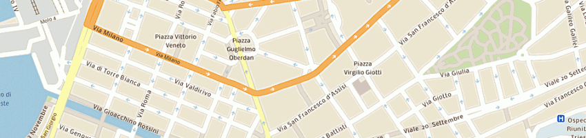 Mappa della impresa albergo roma a VENEZIA