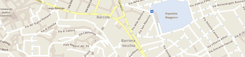 Mappa della impresa universaltecnica spa a TRIESTE