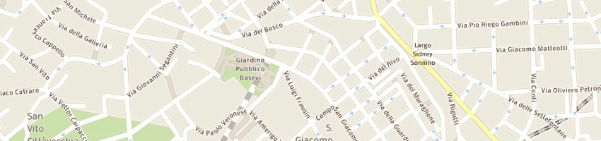 Mappa della impresa scaggiante giuseppe a TRIESTE