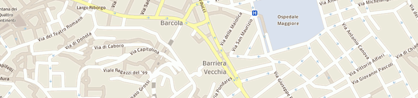 Mappa della impresa trobiz dario a TRIESTE