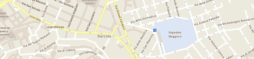 Mappa della impresa zennaro alfredo a TRIESTE