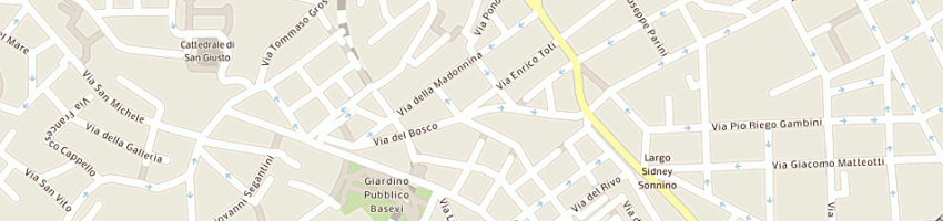 Mappa della impresa pub da buzzo di drazen cikic e milica cikic snc a TRIESTE