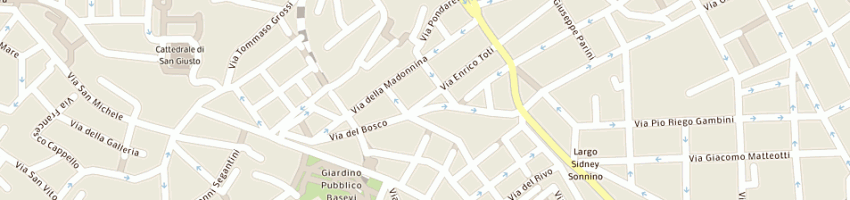 Mappa della impresa craievic bruno a TRIESTE
