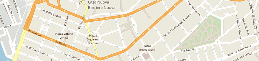 Mappa della impresa safret pierpaolo a TRIESTE
