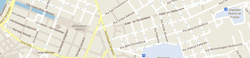 Mappa della impresa immobiliare lorenza sas a TRIESTE