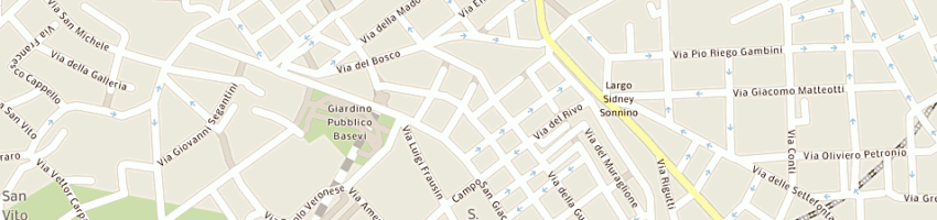 Mappa della impresa ranieri fabio a TRIESTE