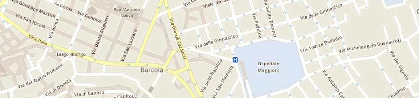 Mappa della impresa bar kappa di fabrizio klemse a TRIESTE