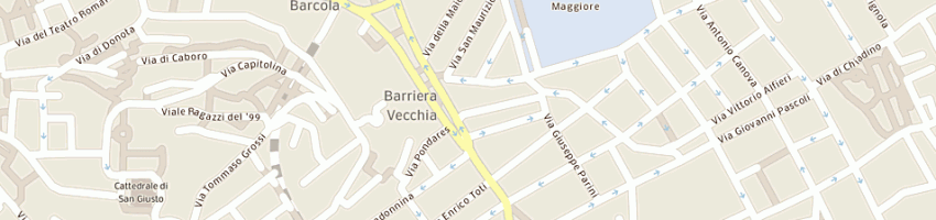 Mappa della impresa evan di giurissevich anna e c sas a TRIESTE